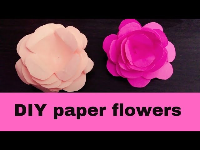 DIY paper flowers