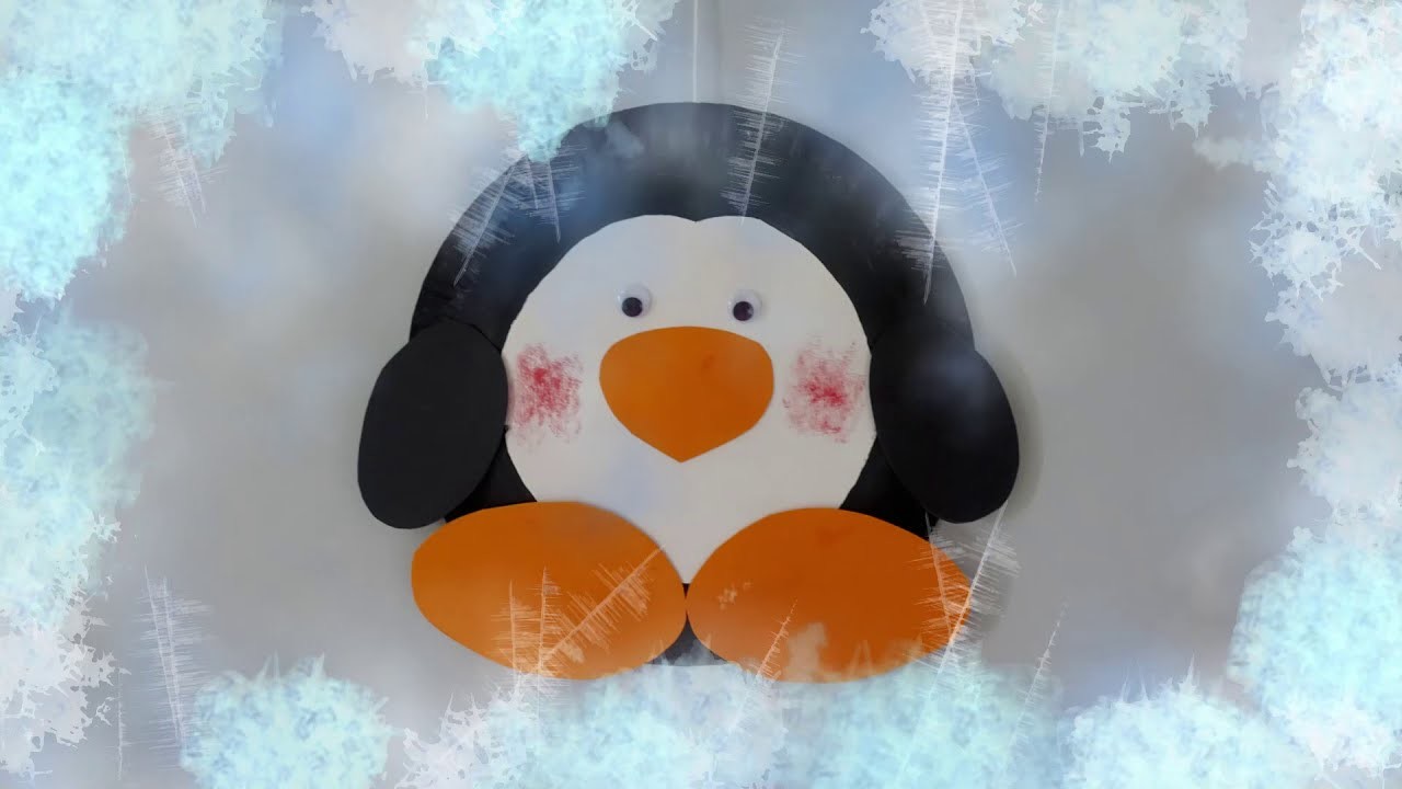 DIY Pinguin basteln – Winter Deko – Ideen für die Kinder zu Hause während der Corona Krise