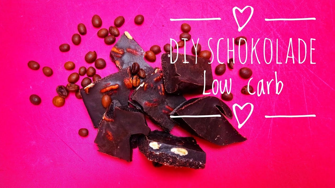 DIY Schokolade Low carb