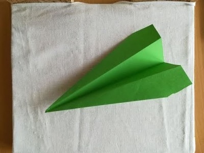 Faltanleitung Papierflieger
