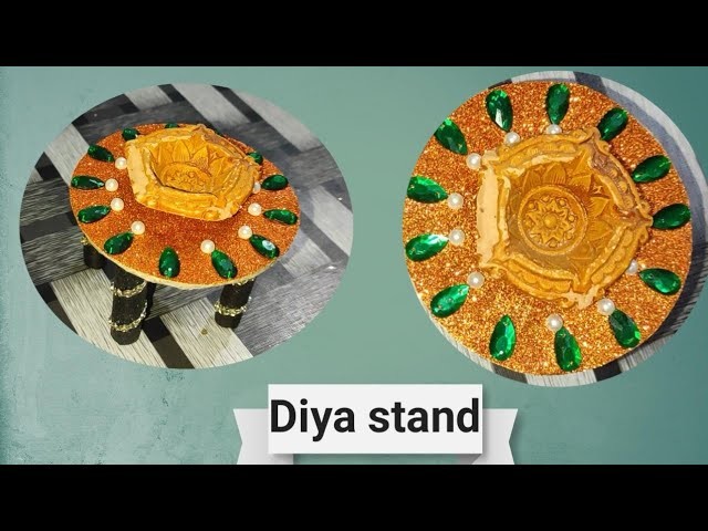 Handmade diya stand