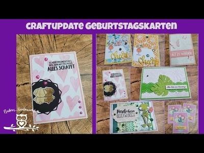 Ich brauchte dringend wieder Geburtstagskarten | Craftupdate