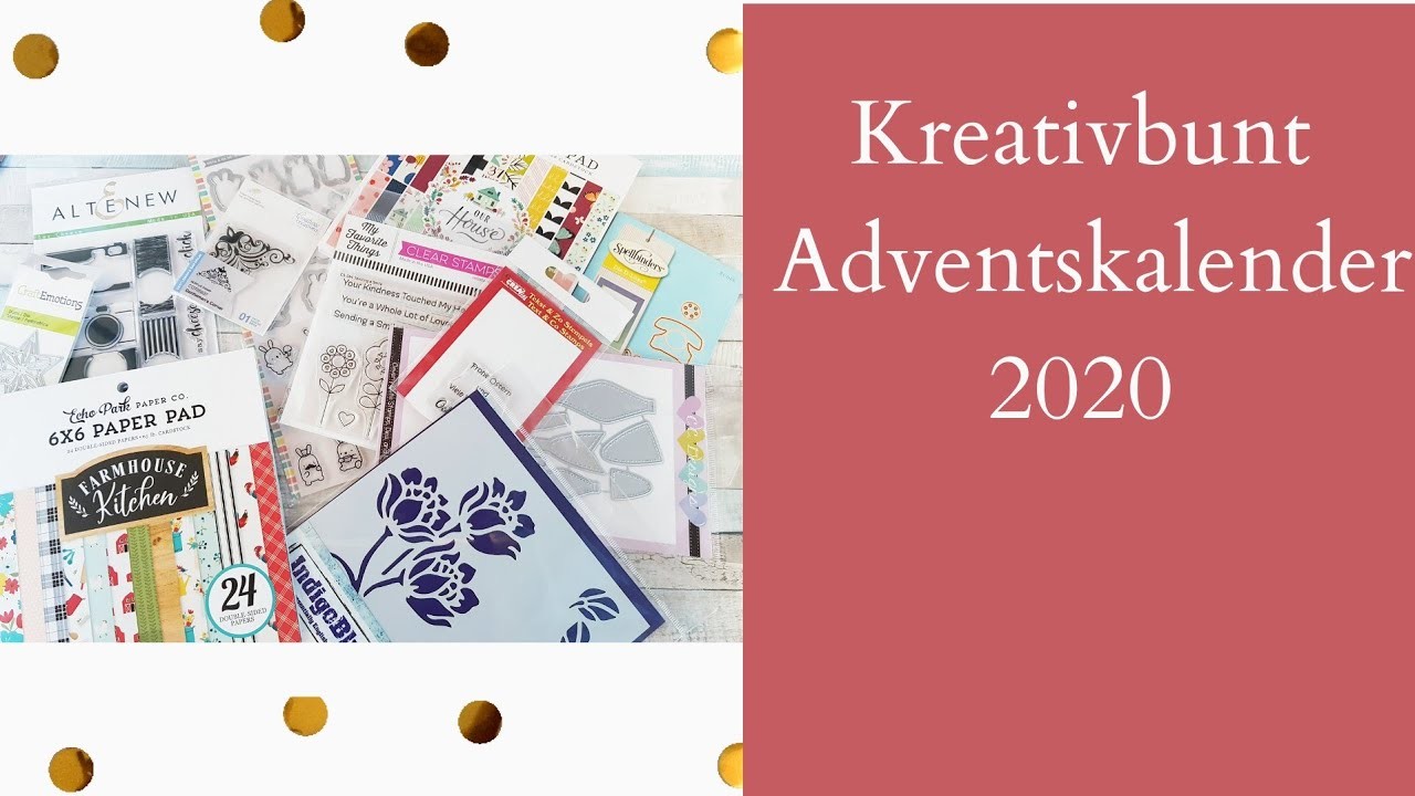 Kreativbunt Adventskalender 2020