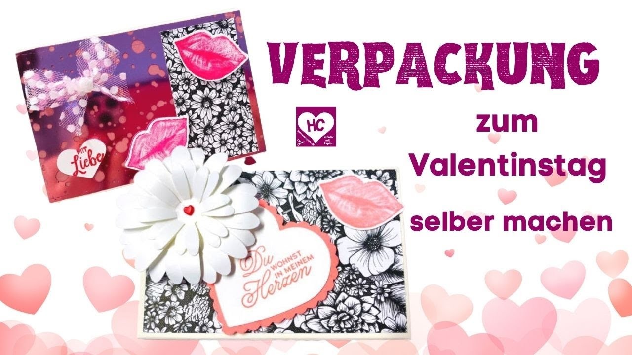 Leckerei-Schachtel Variation zum Valentinstag