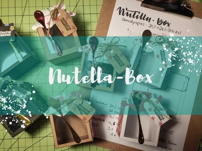 Nutella-Verpackung mit Bastel-Material vom Action