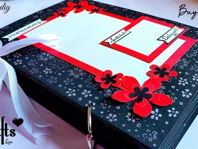 Scrapbook -Flower frame ❤️| Handmade | Anniversary scrapbook | Birthday scrapbook | S Crafts