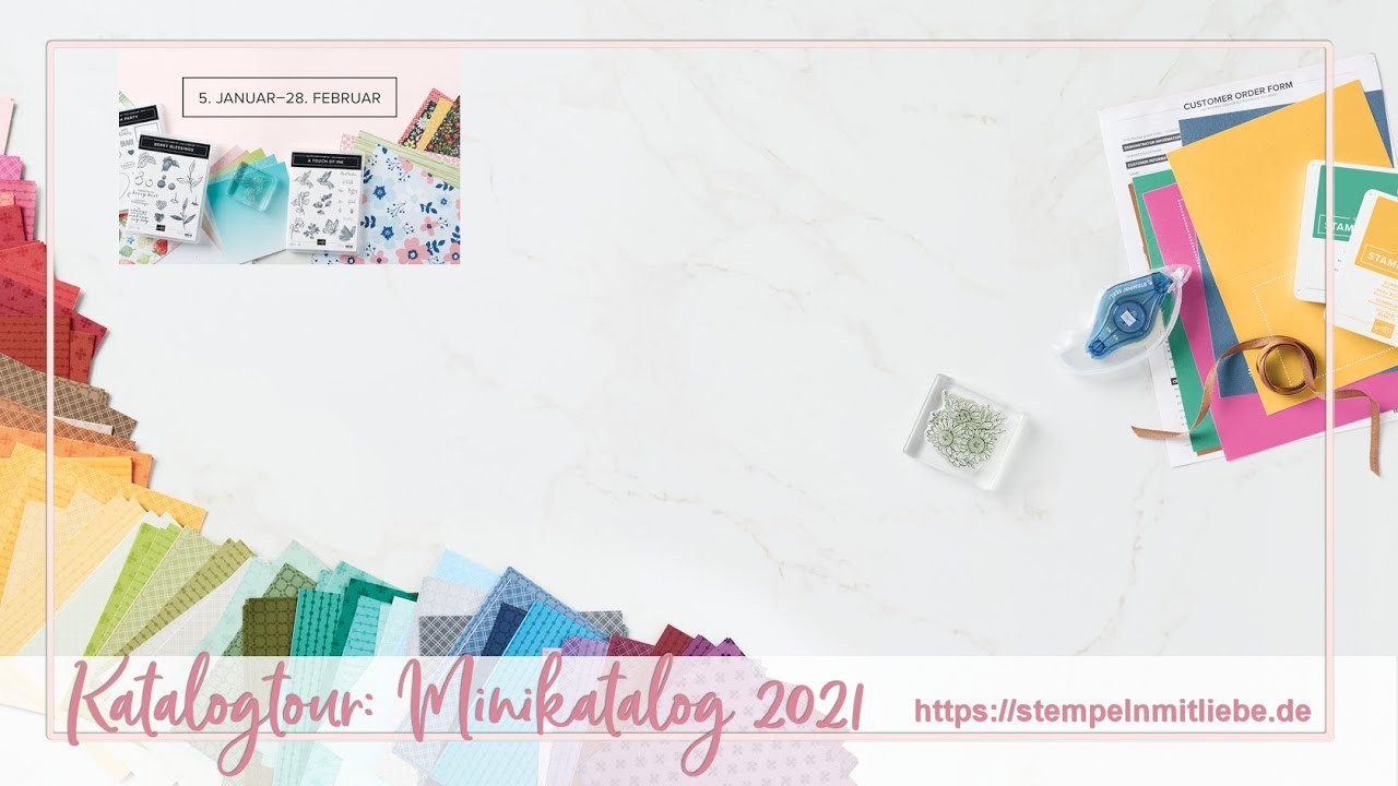 Stampin' Up! | Katalogtour durch den Minikatalog 2021