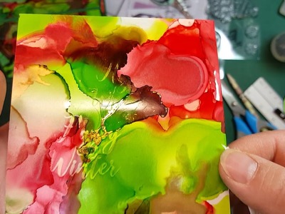 Tag 11: Der Nach-Weihnachtskalender und die 11. Bastel-Challenge: Teelicht-Easelcard