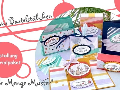 Vorstellung Materialpaket "Jede Menge Muster" + Produktpaket "Ovale Grüße" Basteln mit Stampin´ Up!