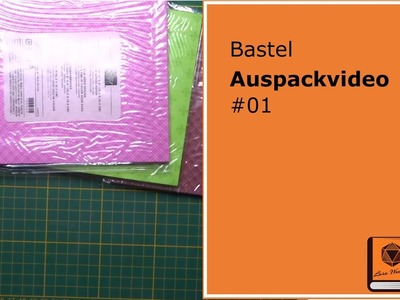 Bastel Auspackvideo #01 mit Papier, Stempel, Stampin Up, Action & Co