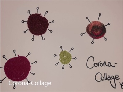 Häkeln lernen - Corona-Style - Nadelauswahl - Anfangsknoten - Luftmaschenkette - Collage - WG