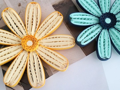 Paper quilling flowers #shorts