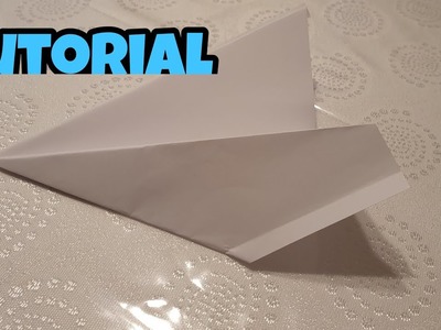 Papierflieger basteln Tutorial (Ganz Easy)