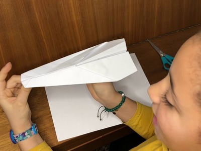 Papierflieger einfach selber falten