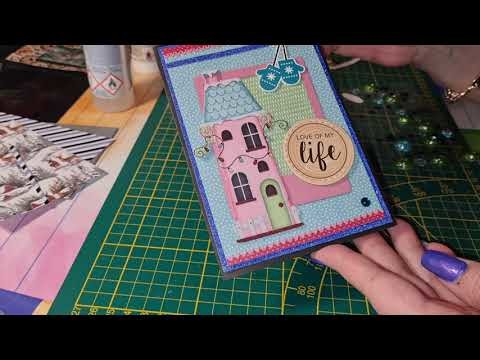 Schnelle 3 Winterkarten einfach Basteln. Deutsch ( Cardmaking ) Action Material