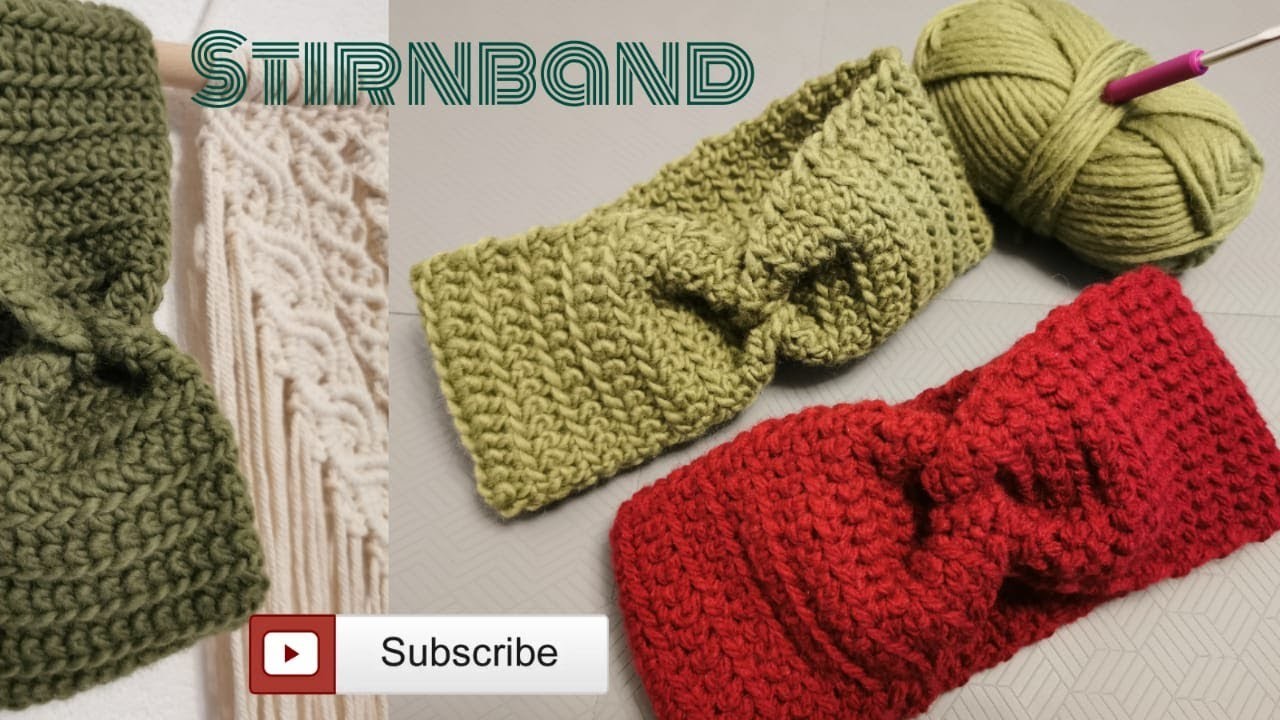 Stirnband häckel | einfach | Anfänger geeignet