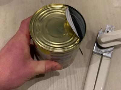 Teelicht.Windlicht.Kerzenhalter aus Dose.Blechdose basteln mit Hammer und Nagel -Technik FBGES 1