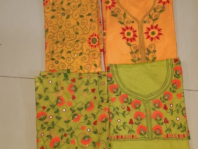 অল অভার কাজের ফুলকারি ওরনা এবং কামিজ, অসম্ভব সুন্দর,.hand embroidery Phulkari dupatta.