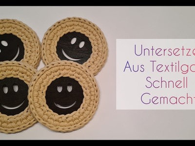 Untersetzer schnell und eifach selber machen