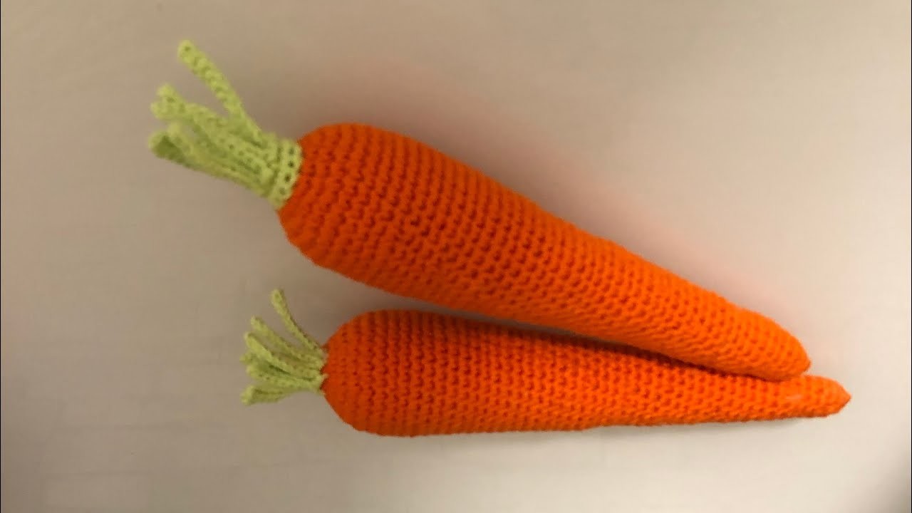 Amigurumi havuç yapımı Möhren,Karotten,carrot