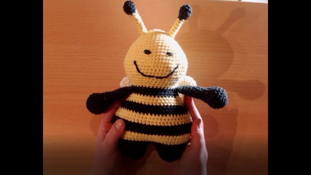 Amigurumi Summse-See-Biene häkeln (Inspiriert durch Grim Fandango)