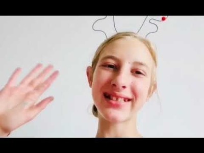 Bianca - Rentiergeweih basteln