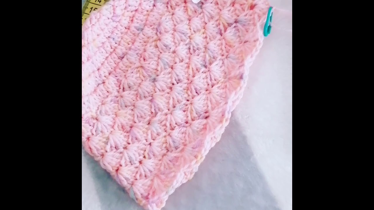 Crochet baby hat. häkeln babymütze