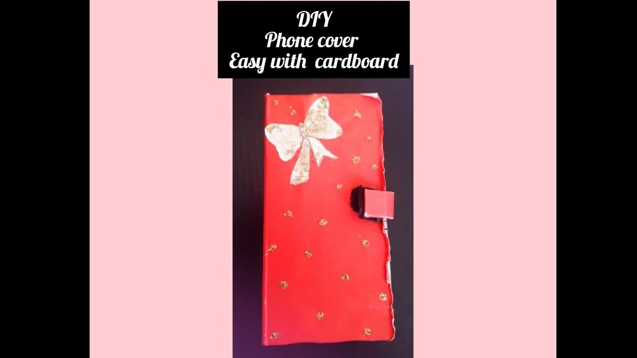 DIY |How to make PHONE COVER |Easy at home | M. Artz and Craftz |