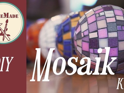 DIY Mosaik | Mosaik Kugel einfach selber machen | DEKOIDEE | Easy mosaic ball