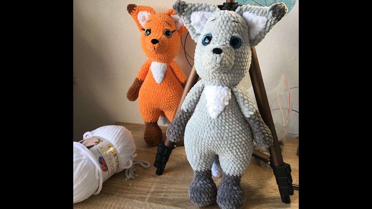 Gehäkelter Fuchs Teil1