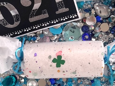 Knallbonbons für Silvester schnell selbst machen | Basteln mit Klorollen