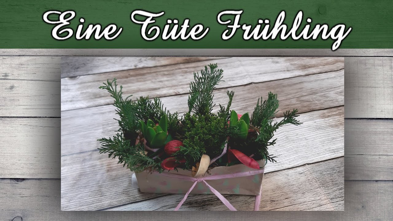 Milchtüte voll Frühling | Frühlingsdeko DIY | Tetrapack upcycling