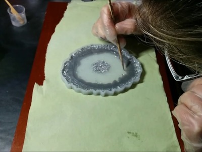 Resin Coaster.Epoxidharz Untersetzer ohne Anleitung