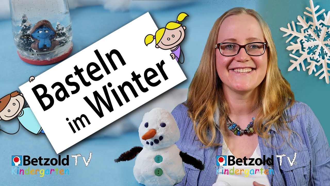 Schnee & Eis: 17 schnelle DIY Ideen im Winter | Betzold TV Kindergarten