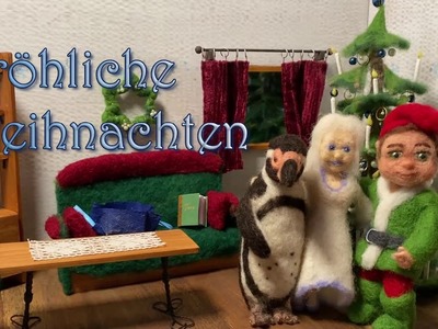 Tür 24 - Tierischer Advent mit Weihnachtswichtel und Flockenfee - Weihnachten