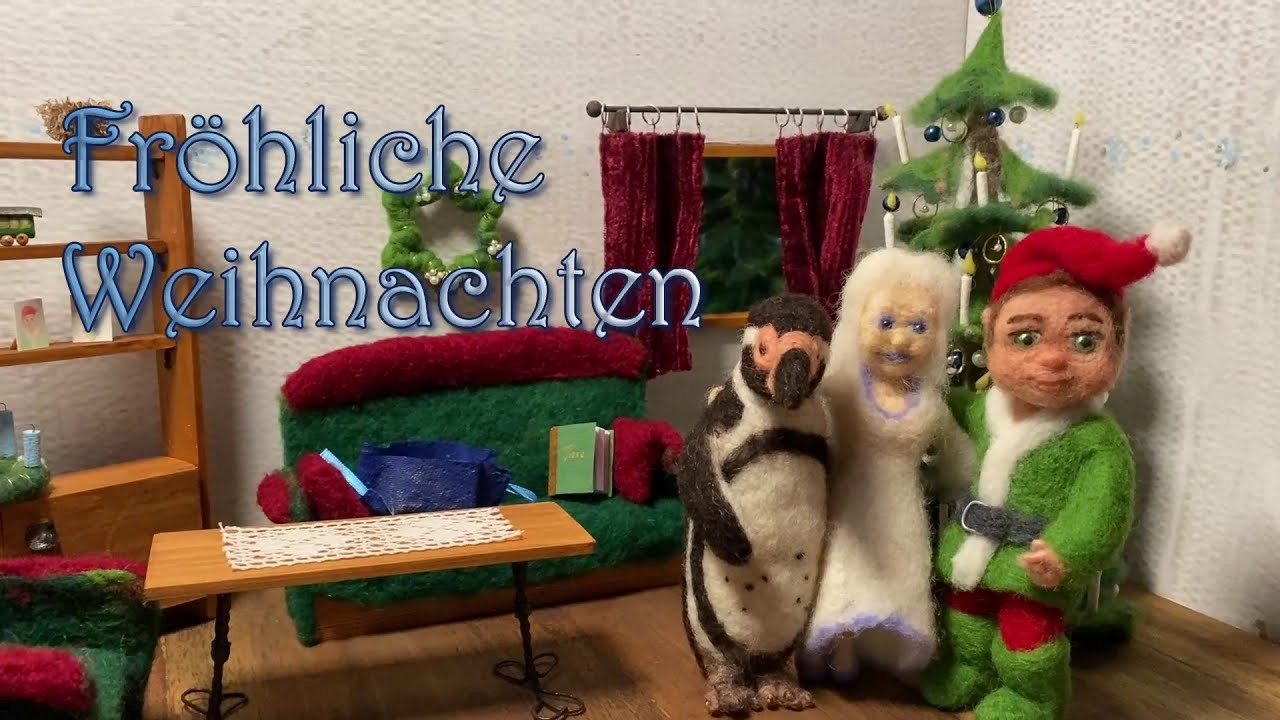 Tür 24 - Tierischer Advent mit Weihnachtswichtel und Flockenfee - Weihnachten