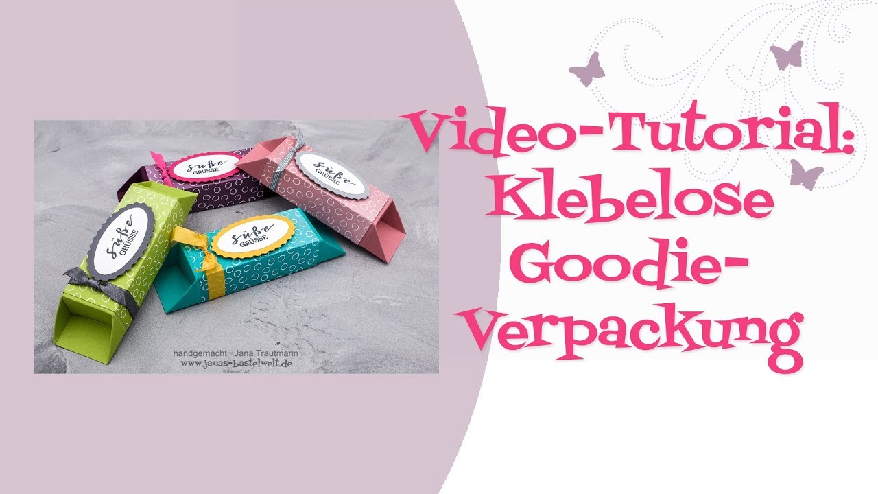 Tutorial: Klebelose Goodie-Verpackung