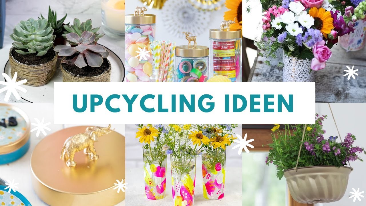 Upcycling DIY Ideen | einfache Anleitungen | recycling