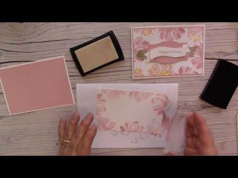 Videotutorial: Die Deko-Metallblättchen in Gold von Stampin' Up!, wie man sie verwendet, Kartenidee