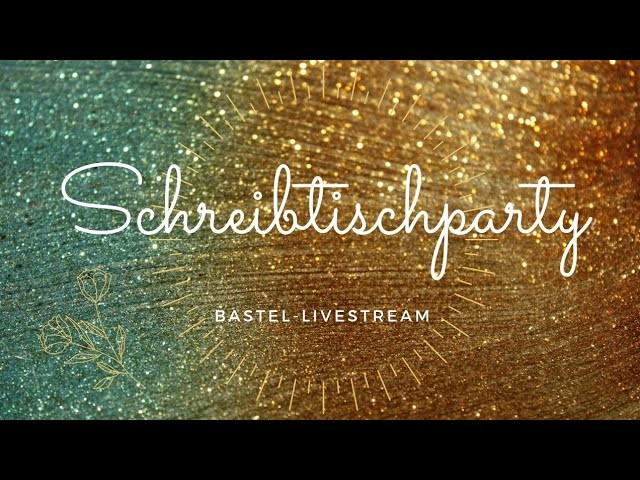 [Bastel-Livestream] Karten