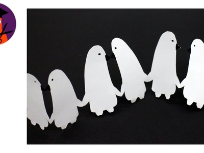 Basteln mit Papier: Pinguin Girlande DIY Deko für Winter, Advent & Weihnachten #wplus.tv