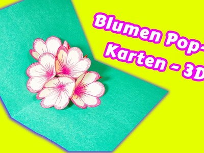 Basteln: Pop-Up Karten basteln mit Papier. Geschenke: Bastelideen & Geschenkideen ????