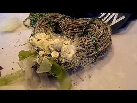 DIY: Edles DEKO-HERZ selber machen, ganz Jahres FEST-DEKO & mehr :))