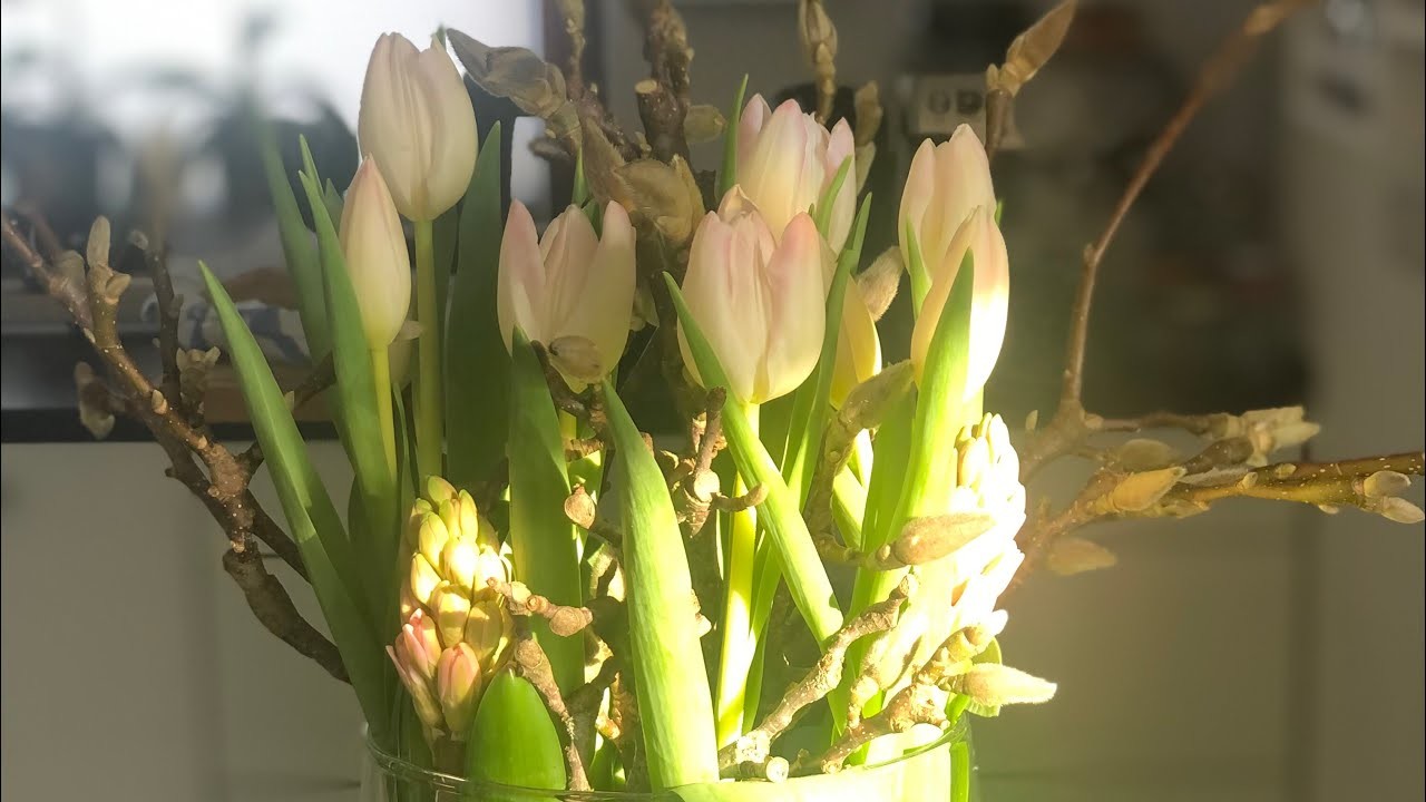 DIY Frühlingsstrauß Tulpen