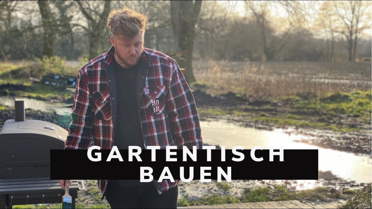 Gartentisch bauen ~ Unkompliziert