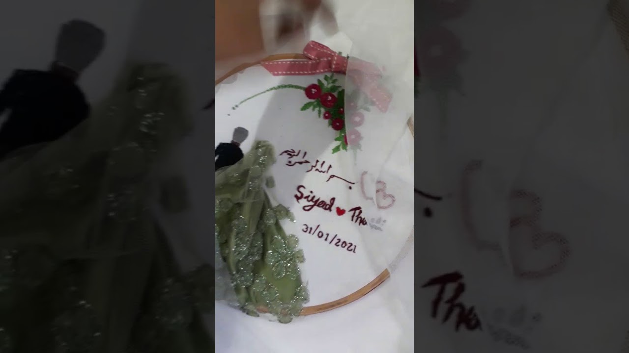 Hand embroidery gift ????????