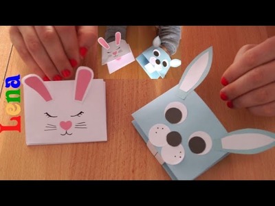 Hasen basteln aus Papier ???? How to Make a Paper Bunny ???? Easy Easter Crafts ???? зайчик своими руками
