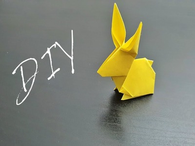 Origami Hase falten Anleitung - Rabbit | Tiere