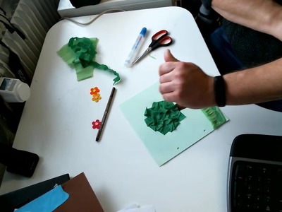 Schöpfungsbuch basteln im Zeitraffer