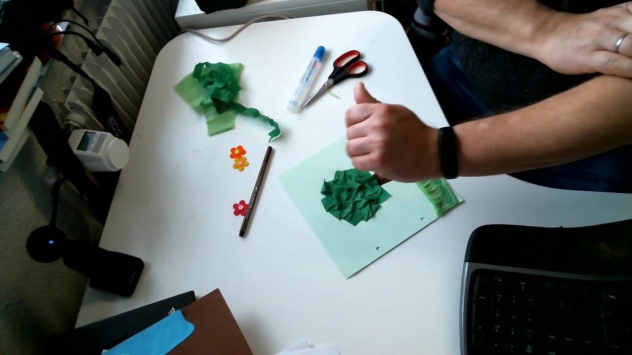 Schöpfungsbuch basteln im Zeitraffer